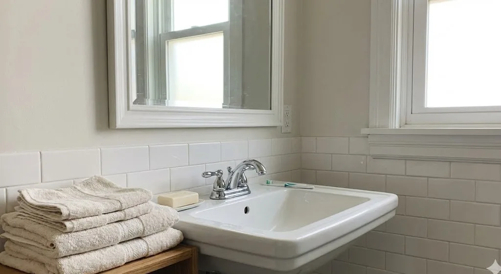 Spotless bathroom