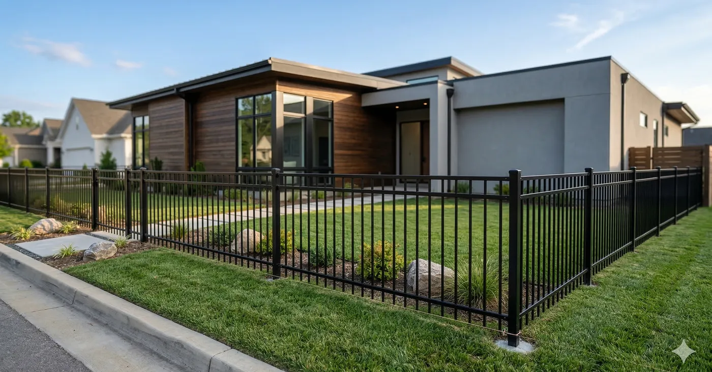Aluminum ornamental fence Nashville TN