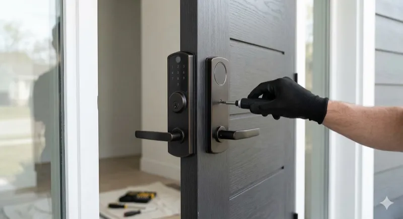 Smart lock install