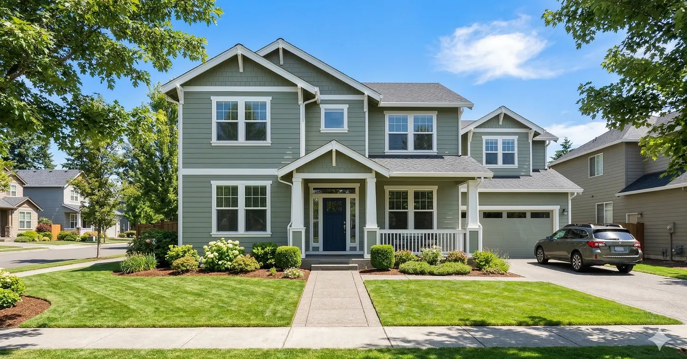 Exterior home painting